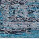 rugs Louis De Poortere LX8255 Fading World Medaillon Grey Turquoise corner