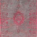 rug Louis De Poortere LX8261 Fading World Medaillon Pink Flash