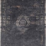 rug Louis De Poortere LX8263 Fading World Medaillon Mineral Black