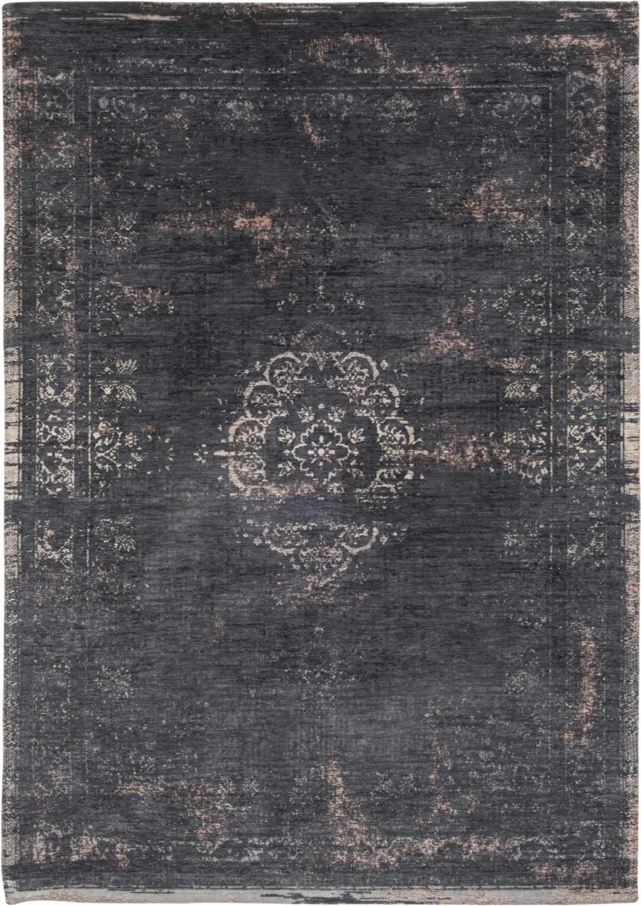rug Louis De Poortere LX8263 Fading World Medaillon Mineral Black
