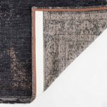rug Louis De Poortere LX8263 Fading World Medaillon Mineral Black black