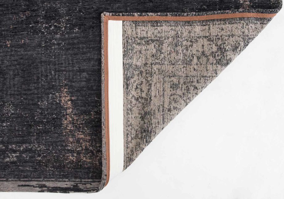 rug Louis De Poortere LX8263 Fading World Medaillon Mineral Black black