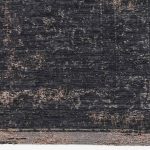 rug Louis De Poortere LX8263 Fading World Medaillon Mineral Black corner