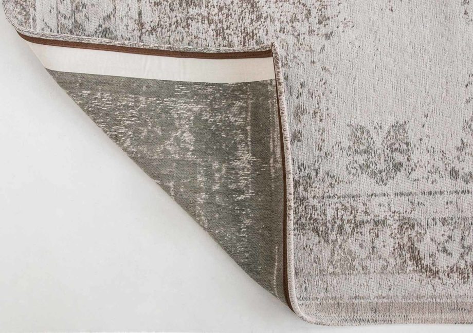 rugs Louis De Poortere LX8383 Fading World Medaillon Salt Pepper back