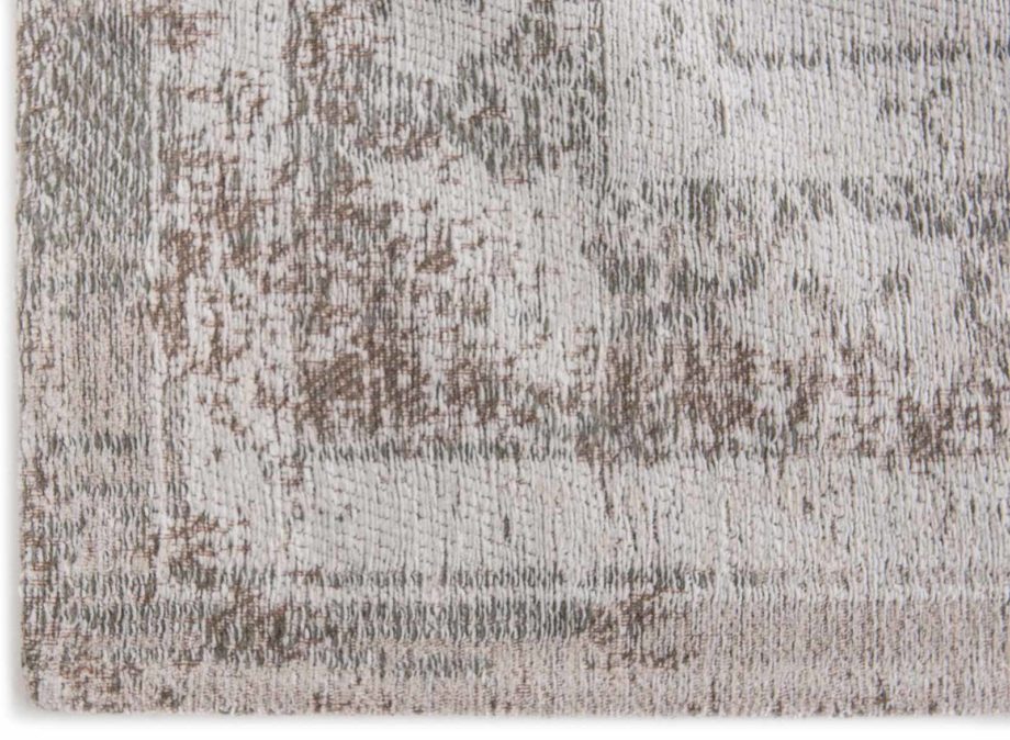 rugs Louis De Poortere LX8383 Fading World Medaillon Salt Pepper corner