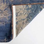 rugs Louis De Poortere LX8629 Mad Men Cracks Abyss Blue back