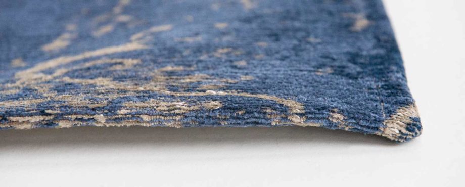 rugs Louis De Poortere LX8629 Mad Men Cracks Abyss Blue side