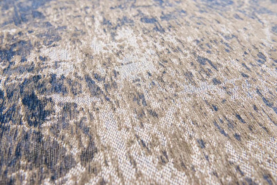 rugs Louis De Poortere LX8629 Mad Men Cracks Abyss Blue zoom 2