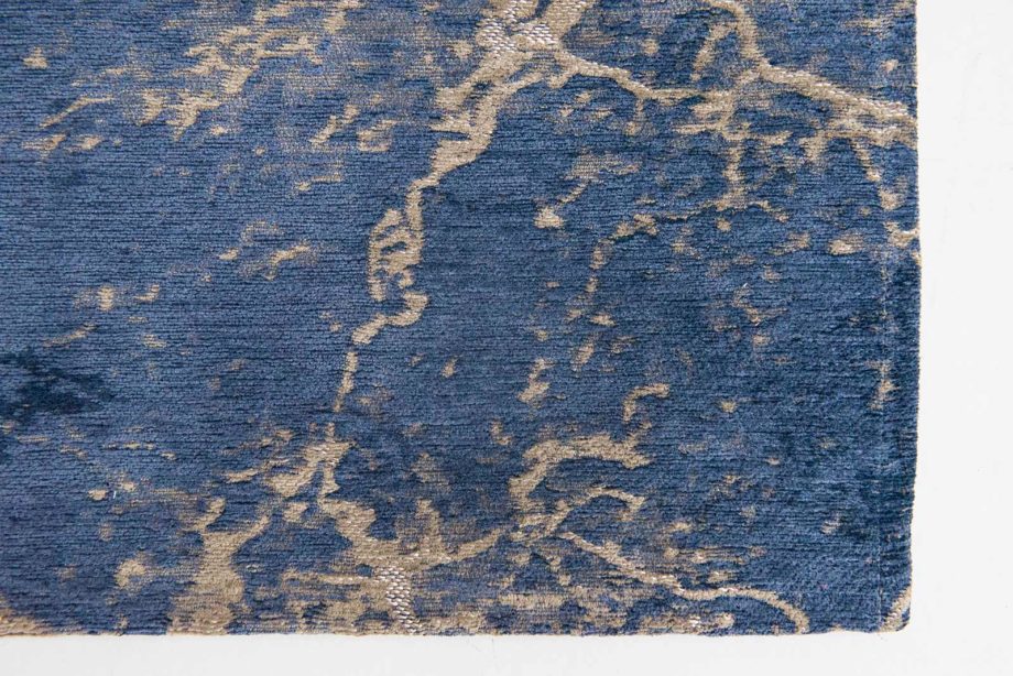 rugs Louis De Poortere LX8629 Mad Men Cracks Abyss Blue zoom 3
