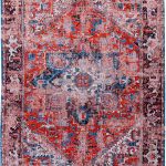 rugs Louis De Poortere LX8703 Antiquarian Antique Heriz Classic Brick