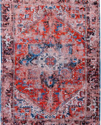 rugs Louis De Poortere LX8703 Antiquarian Antique Heriz Classic Brick