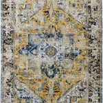 rugs Louis De Poortere LX8704 Antiquarian Antique Heriz Amir Gold