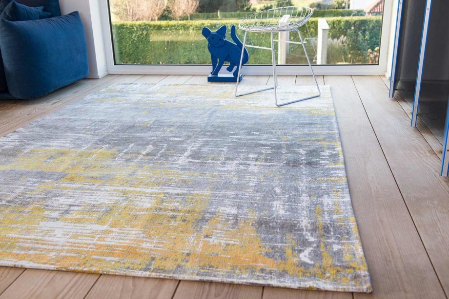 rugs Louis De Poortere LX8715 Atlantic Streaks Sea Bright Sunny interior