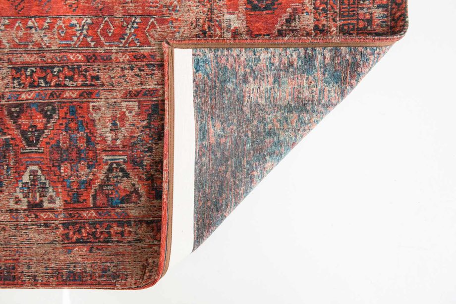 rugs Louis De Poortere LX8719 Antiquarian Antique Hadschlu 782 Red back