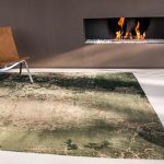 rugs Louis De Poortere LX8723 Mad Men Cracks Dark Pine interior