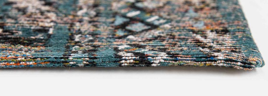 Louis De Poortere rug LX 9110 Antiquarian Kilim Zemmuri Blue side