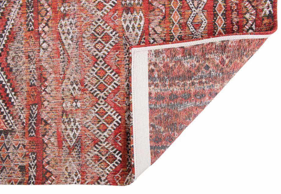 Louis De Poortere rug LX 9115 Antiquarian Kilim Fez Red back