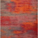Louis De Poortere rug LX 9116 Atlantic Monetti Hibiscus Red