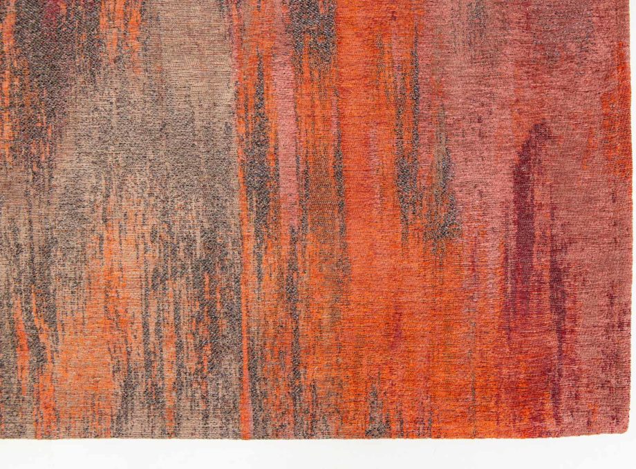 Louis De Poortere rug LX 9116 Atlantic Monetti Hibiscus Red corner