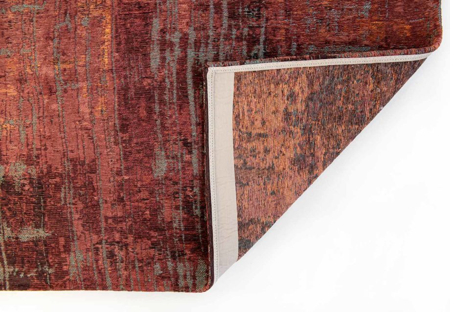 Louis De Poortere rug LX 9125 Atlantic Streaks Nassau Red back