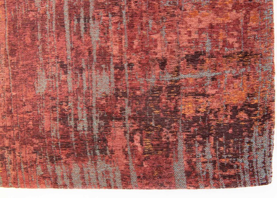 Louis De Poortere rug LX 9125 Atlantic Streaks Nassau Red corner