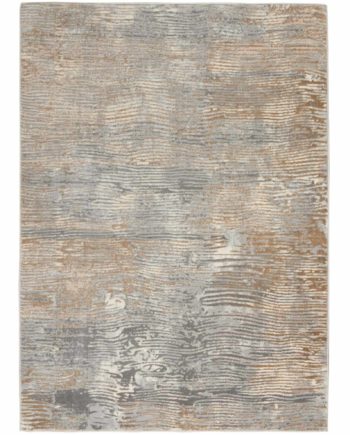 Nourison rug SOLACE SLA01 GRYBG GREY BEIGE 5X7 099446756732 flat 1 C