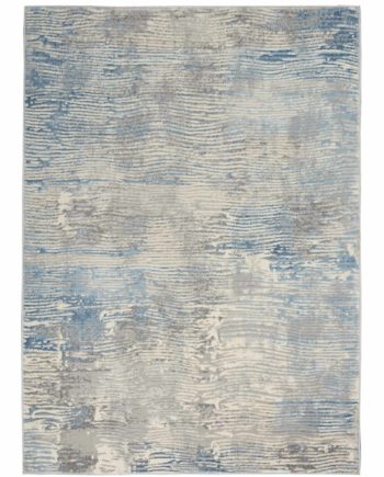 Nourison rug SOLACE SLA01 IVGBL IVORY GREY BLUE 5X7 099446756800 flat 1 C