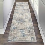 Nourison rug SOLACE SLA03 IVGBL IVORY GREY BLUE 2x7 099446756923 interior 1 C