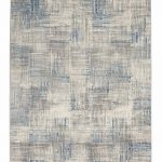 Nourison rug SOLACE SLA03 IVGBL IVORY GREY BLUE 5X7 099446756893 flat 1 C