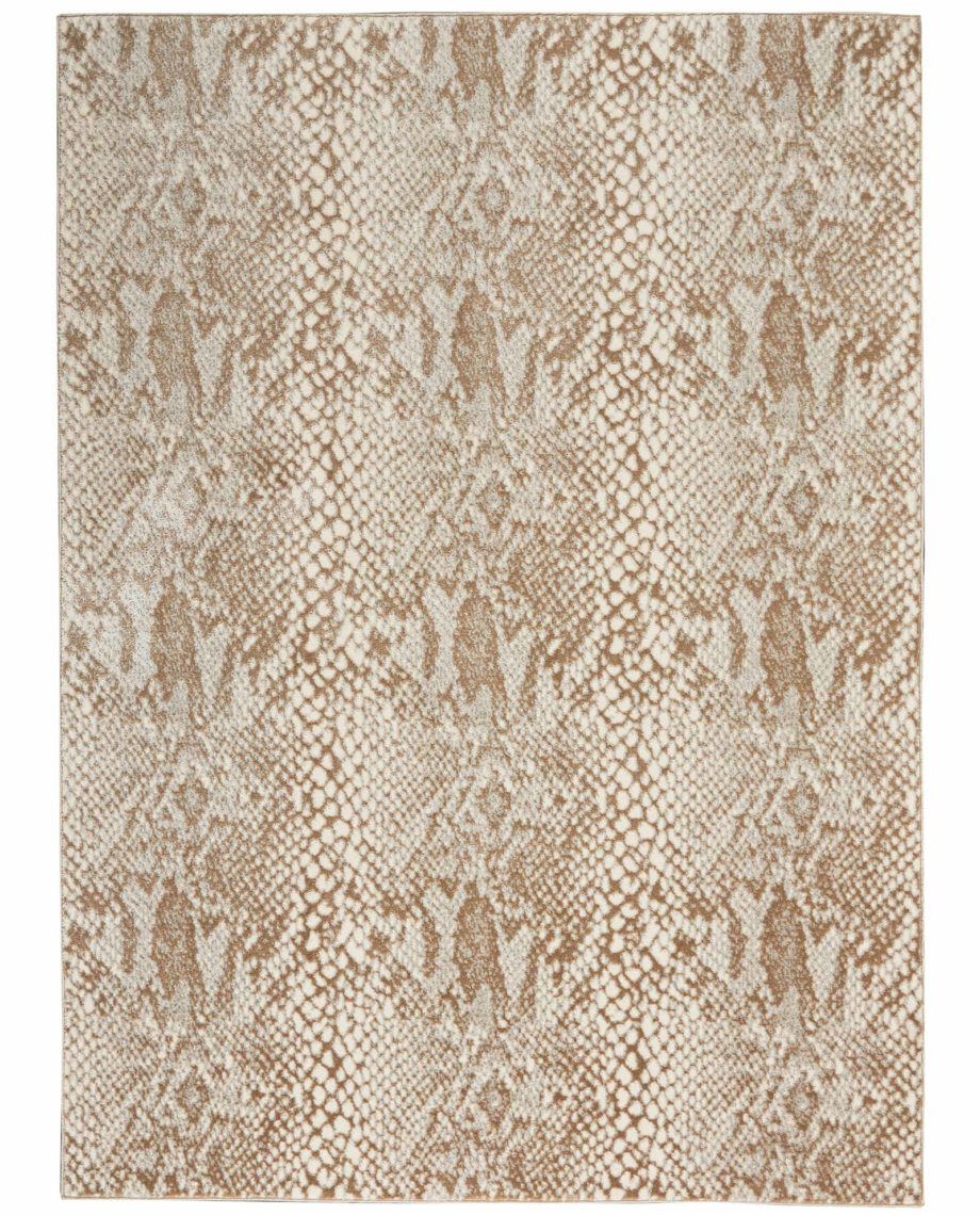 Nourison rug SOLACE SLA06 IVBGE IVORY BEIGE 5x7 099446782557 flat 1