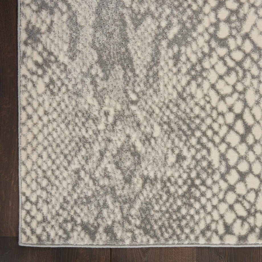 Nourison rug SOLACE SLA06 IVGRY IVORY GREY 5x7 099446782595 CR