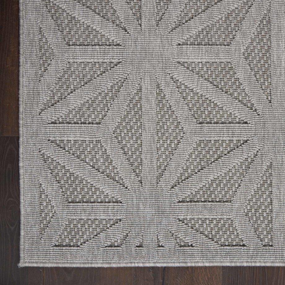 Nourison rug COZUMEL CZM01 LTGRY LIGHT GREY 5X7 099446199775 CR