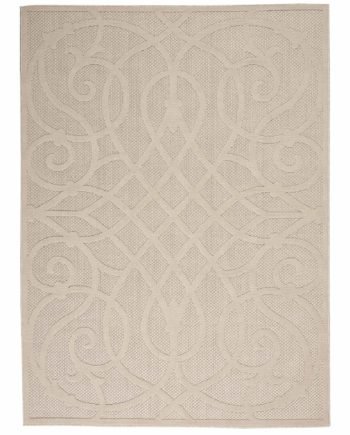 Nourison rug COZUMEL CZM04 CREAM 5X7 099446591258