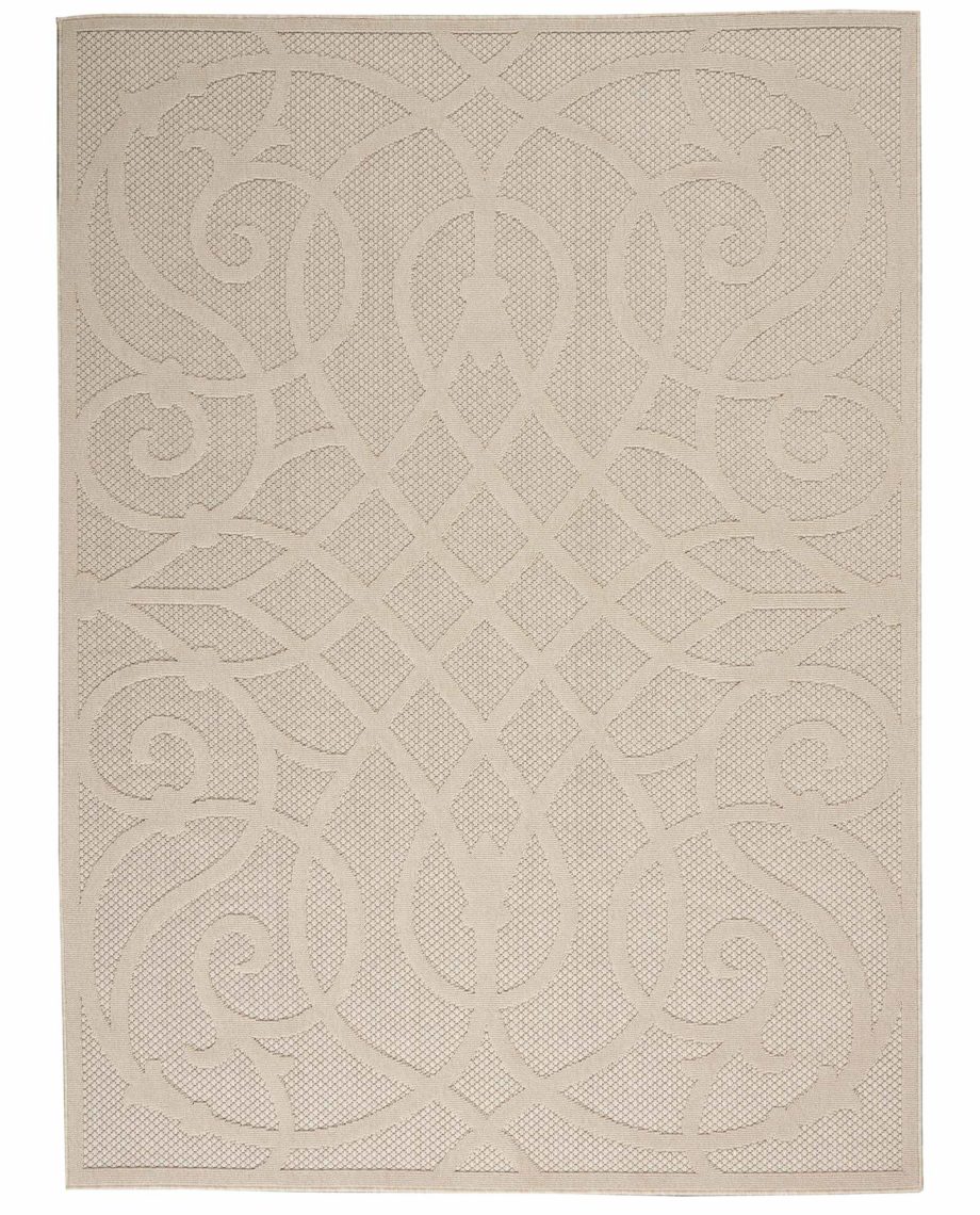 Nourison rug COZUMEL CZM04 CREAM 5X7 099446591258