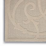 Nourison rug COZUMEL CZM04 CREAM 5X7 099446591258 CRW