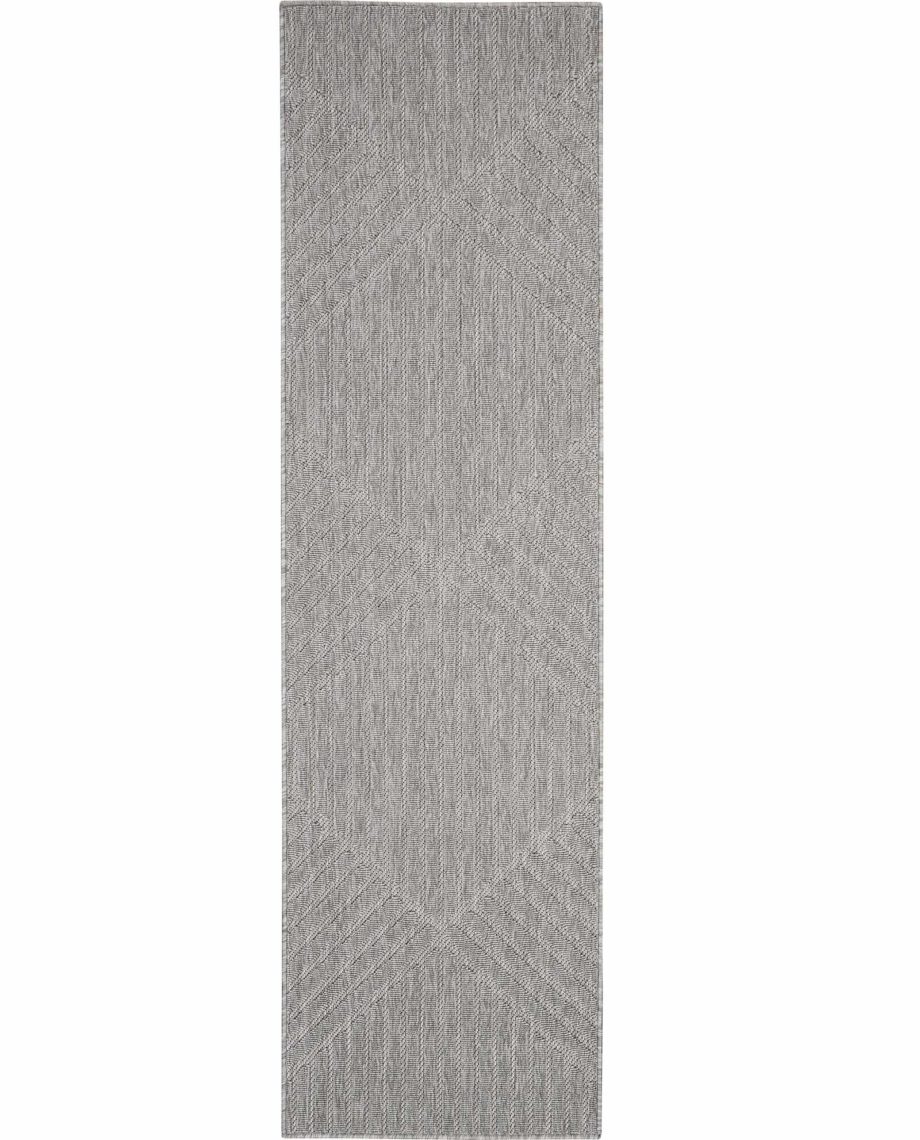 Nourison rug COZUMEL CZM05 LTGRY LIGHT GREY 2x8 099446684684