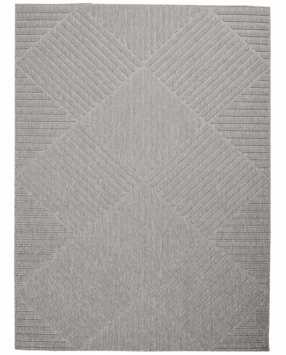 Nourison rug COZUMEL CZM05 LTGRY LIGHT GREY 5X7 099446768063