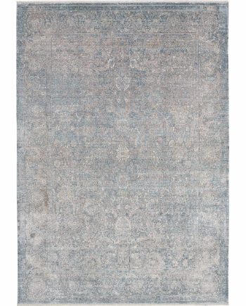 Nourison rug STARRY NIGHTS STN01 CRMBL CREAM BLUE 5x7 099446736802