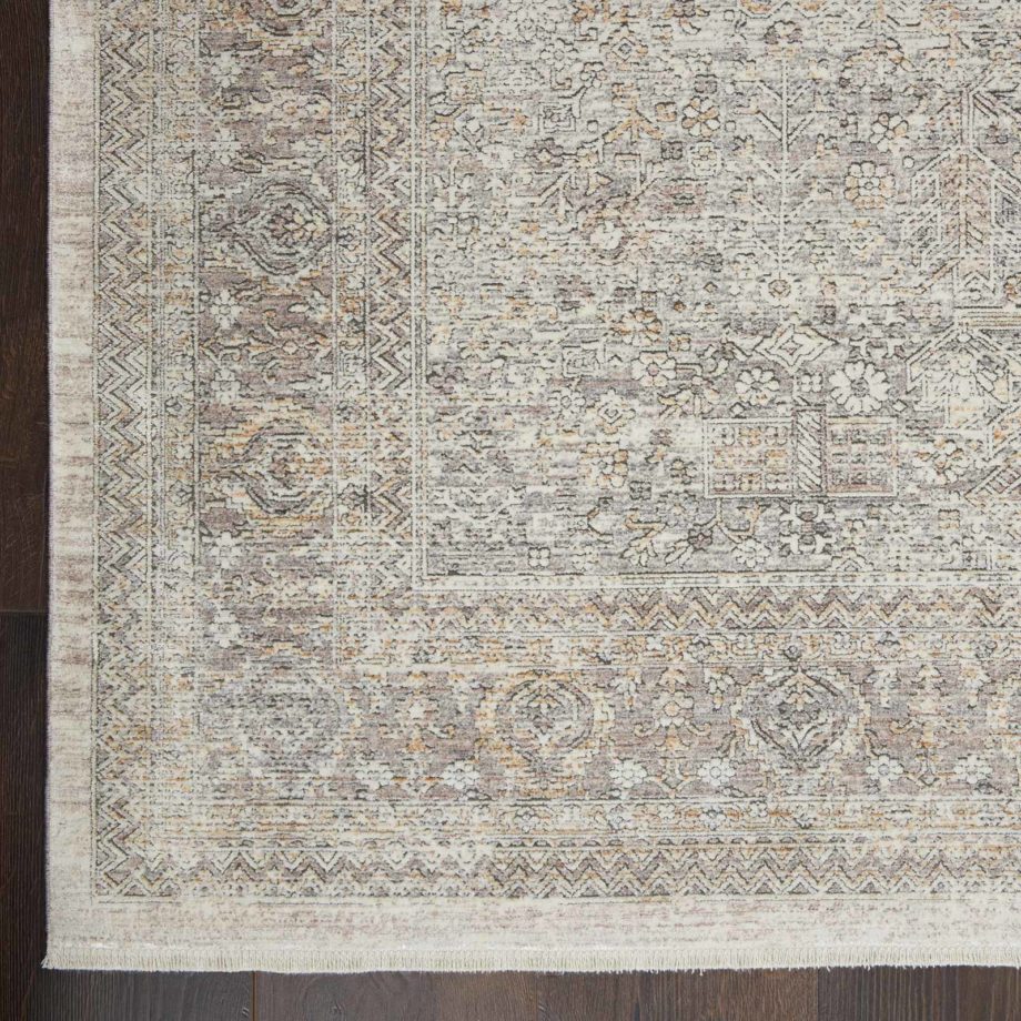 Nourison rug STARRY NIGHTS STN04 CRMGY CREAM GREY 5x7 099446745569 CR C