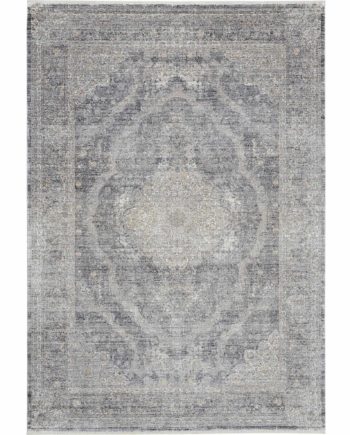 Nourison rug STARRY NIGHTS STN05 CHACM CHARCOAL CREAM 5x7 099446745576