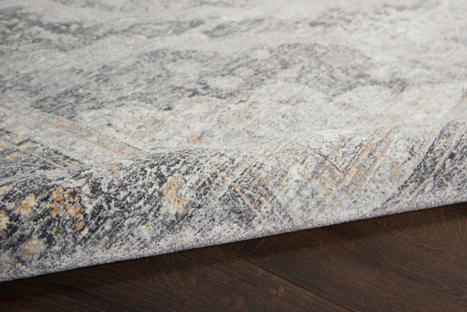 Nourison rug STARRY NIGHTS STN05 CHACM CHARCOAL CREAM 5x7 099446745576 TX01 C