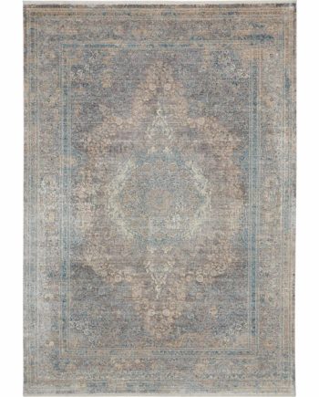 Nourison rug STARRY NIGHTS STN06 CRMBL CREAM BLUE 5x7 099446745583