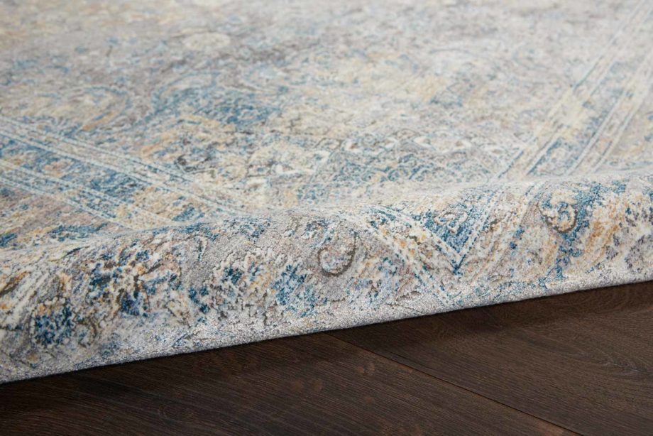 Nourison rug STARRY NIGHTS STN06 CRMBL CREAM BLUE 5x7 099446745583 TX01 C