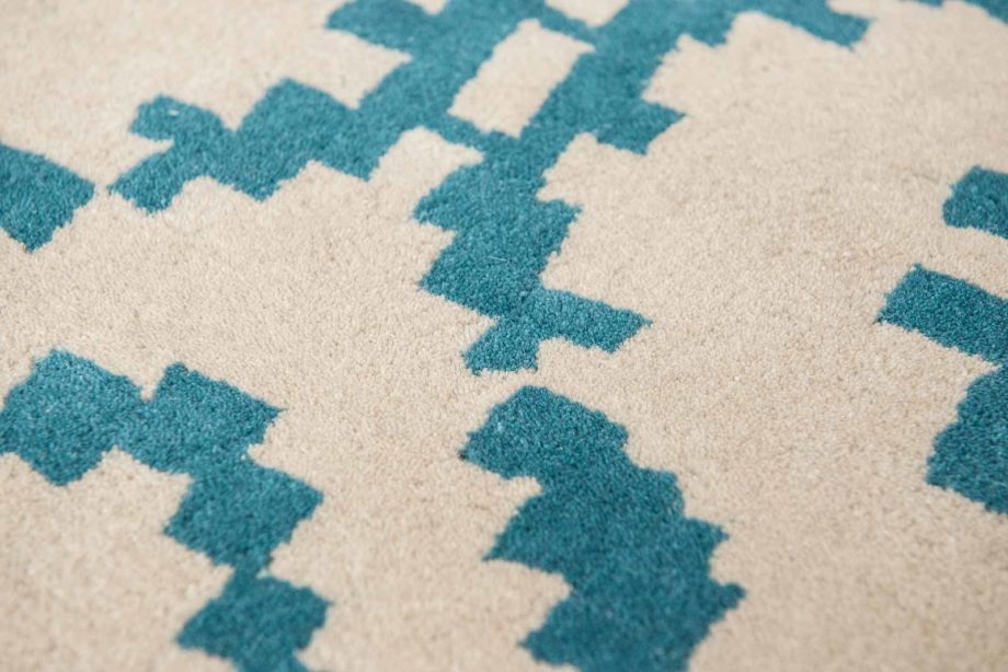 Louis De Poortere rugs Villa Nova LX 2021 Sami Teal zoom 2