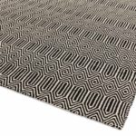 Asiatic rug Avalys Black detail 2