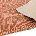 Asiatic rug Avalys Orange detail 3