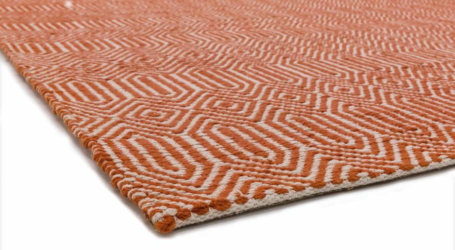 Asiatic rug Avalys Orange detail 4