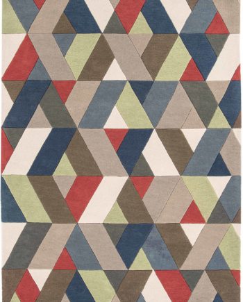 Asiatic rug Pompidou Chevron Multi 1