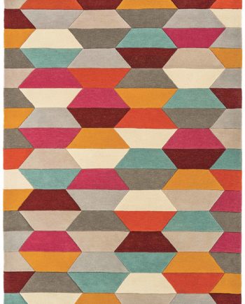 Asiatic rug Pompidou Honeycomb Bright 1