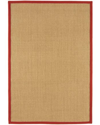 Asiatic rug Sisalis Linen Red 1